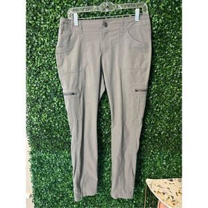 Kuhl Mountain Culture Pants Womens Hiking Size 8 Short Gray